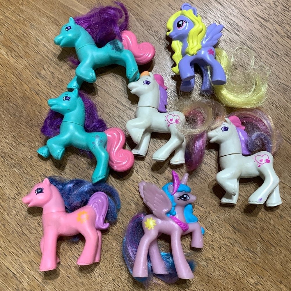 Vintage mini My Little Ponies